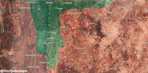 Chỉ chưa đầy tuần, tuyến phòng ngự Nam Idlib bị toang nhanh không tưởng Chỉ chưa đầy tuần, tuyến phòng ngự Nam Idlib bị toang nhanh không tưởng