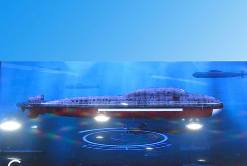 Tàu ngầm tấn công hạt nhân mới của Nga giống 'sinh vật biển kỳ lạ'