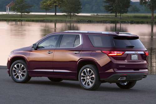 6. Chevrolet Traverse 2020.