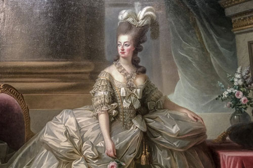 Tranh vẽ Hoàng hậu cuối cùng của nền quân chủ Pháp, Marie Antoinette. Ảnh: Wikimedia Commons