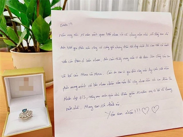 Hồ Hoài Anh tặng Lưu Hương Giang nhẫn kim cương sau ồn ào ly hôn - 1