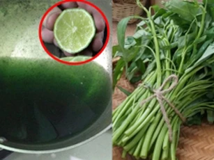 Vắt chanh vào nước luộc rau muống mà thấy hiện tượng này thì chớ dại mà ăn kẻo nguy hại sức khỏe