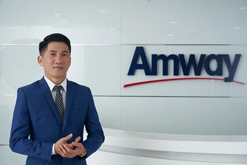 Ông Huỳnh Thiên Triều, Tổng Giám đốc Amway Việt Nam.