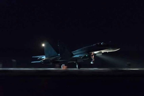 Su-35 Nga được báo cáo đã tiếp tục cất cánh chặn F-16 Thổ Nhĩ Kỳ. Ảnh: Avia.pro.