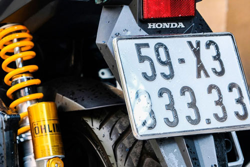 Honda Vario biển số ngũ quý 3 rao bán gần nửa tỷ đồng