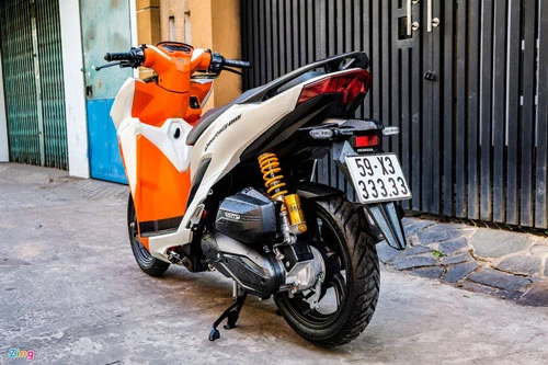 Honda Vario biển số ngũ quý 3 được rao bán hơn 450 triệu đồng. Ảnh: Zing.