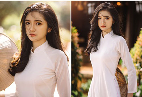 Nữ sinh ngành Dược sở hữu nhan sắc trong veo như nàng thơ