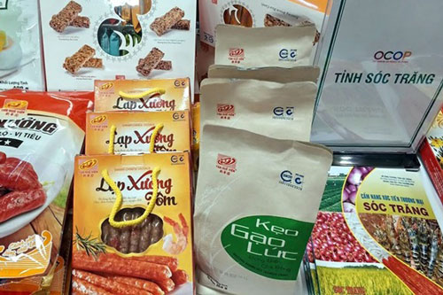 Nhóm sản phẩm OCOP của Sóc Trăng tăng doanh thu từ 10-30%