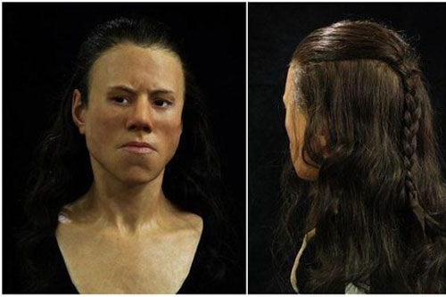 Vẻ đẹp hoàn hảo của cô gái 18 tuổi sống ở 9.000 năm trước