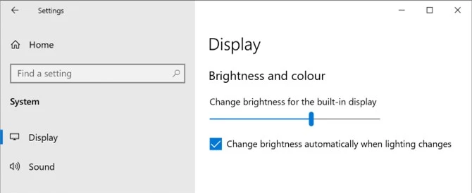 6 cách điều chỉnh độ sáng màn hình trên PC Windows 10