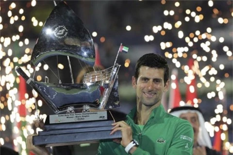 Djokovic vô địch giải ATP 500 tại Dubai tuần qua