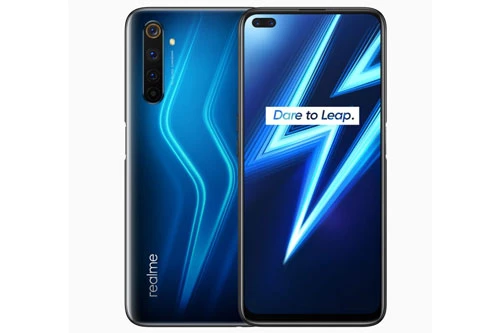 Realme 6 Pro dùng vỏ ngoài bằng nhựa giá kính. Máy có kích thước 163,9x75,8x9,4 mm, trọng lượng 195 g. 