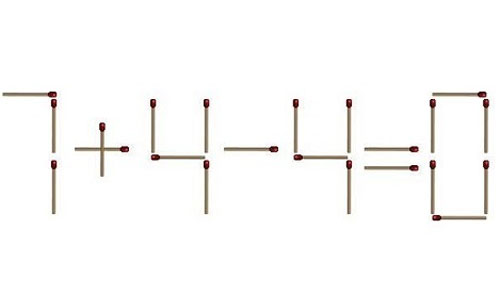 "Rối não" với câu đố di chuyển que diêm