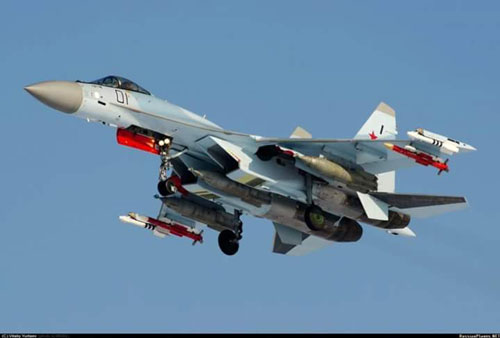 Su-35 Nga mang tên lửa R-77 sẽ là nỗi kinh hoàng đối với Không quân Thổ Nhĩ Kỳ tại Syria