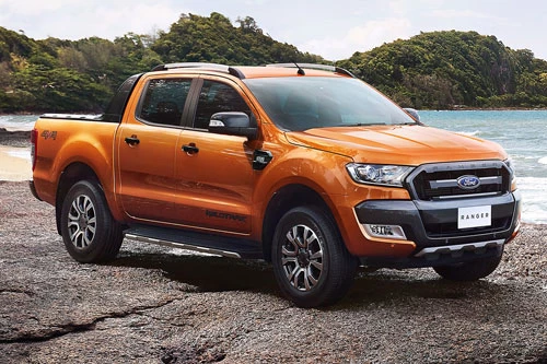 10. Ford Ranger (doanh số: 1.705 chiếc).