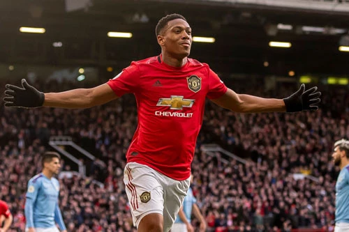 Tiền đạo: Anthony Martial (Man Utd).