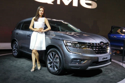 10. Renault Samsung QM6 (doanh số: 2.622 chiếc).