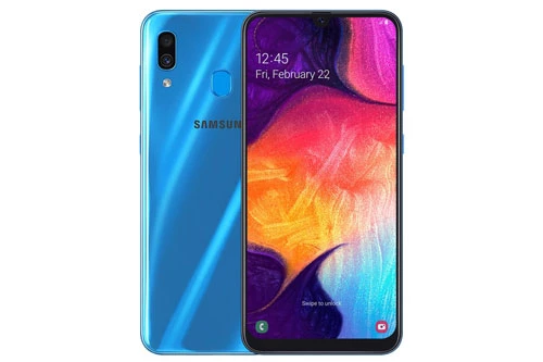 Samsung Galaxy A30. Phiên bản ROM 64 GB từ 5,79 triệu đồng xuống 4,79 triệu đồng. Phiên bản ROM 32 GB từ 4,99 triệu đồng xuống 3,79 triệu đồng.