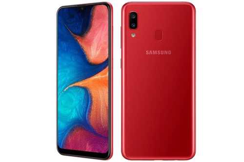 Samsung Galaxy A20 (4,19 triệu đồng xuống 3,19 triệu đồng).