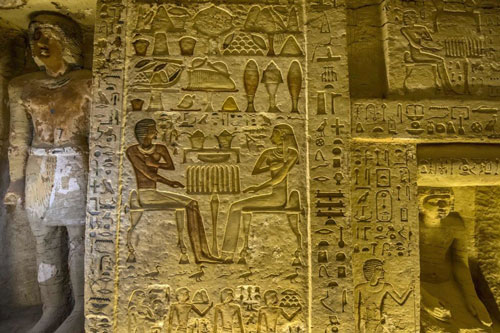 Hé lộ cuộc sống xa hoa bên trong ngôi mộ cổ 4.400 năm tuổi ở Ai Cập