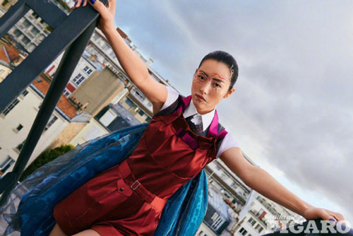 Lưu Văn - Qúy cô cá tính của Madame Figaro tháng 3