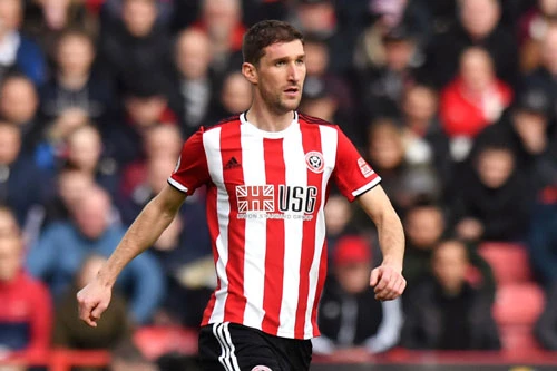 Trung vệ: Chris Basham (Sheff Utd).