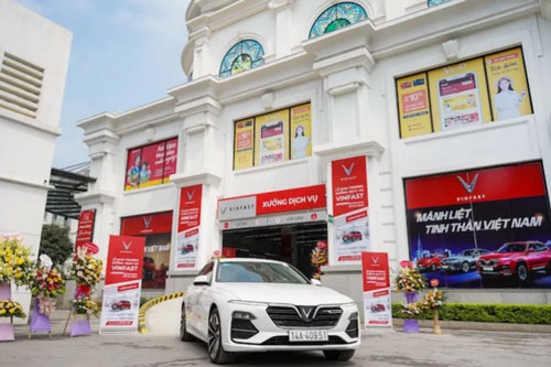 VinFast khai trương 18 xưởng dịch vụ trên toàn quốc