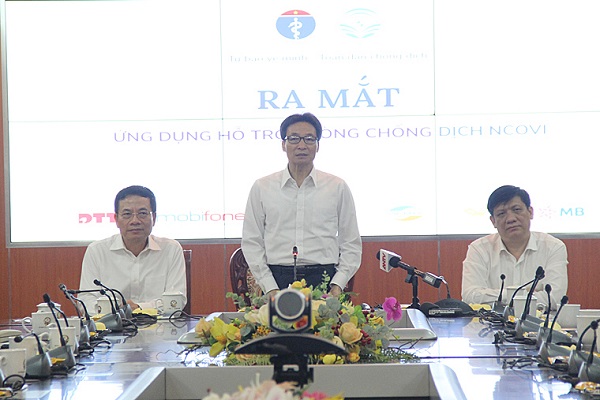 Phó Thủ tướng Vũ Đức Đam kêu gọi toàn dân dùng ứng dụng NCOVI, cung cấp thông tin về dịch bệnh Covid-19 