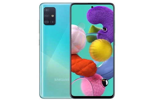 Samsung Galaxy A51 (7,99 triệu đồng xuống 7,79 triệu đồng).