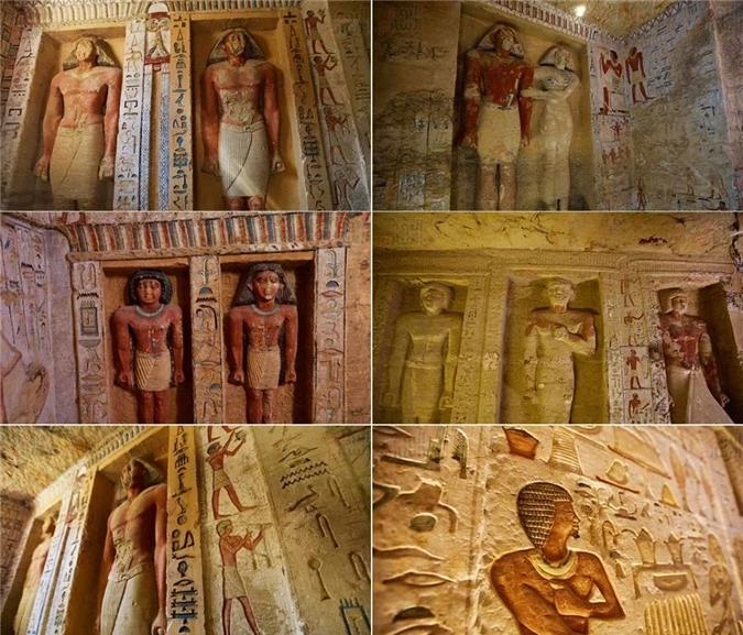 Hé lộ cuộc sống xa hoa bên trong ngôi mộ cổ 4.400 năm tuổi ở Ai Cập - 7