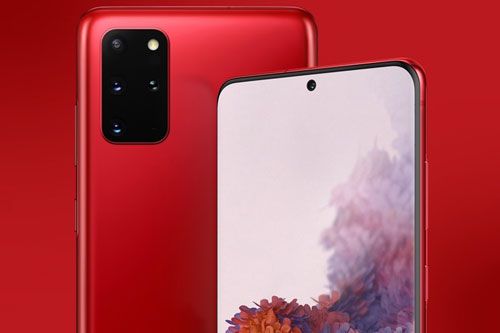 Trên tay Samsung Galaxy S20 Plus màu đỏ