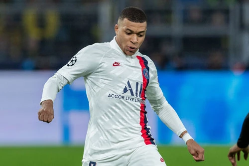 1. Kylian Mbappe (Paris Saint-Germain, 180 triệu bảng). 