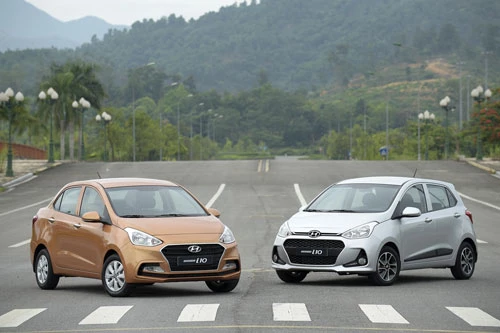 3. Hyundai Grand i10 (doanh số: 1.101 chiếc).