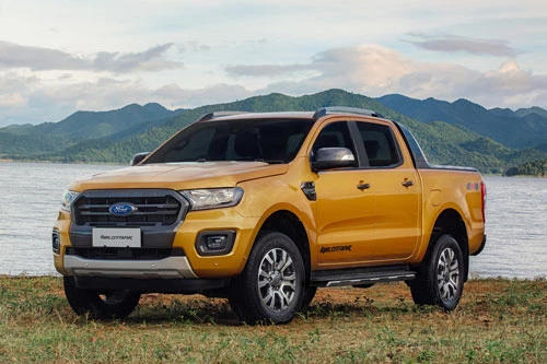 7. Ford Ranger (doanh số: 536 chiếc).