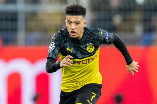 =9. Jadon Sancho (Borussia Dortmund, 108 triệu bảng).