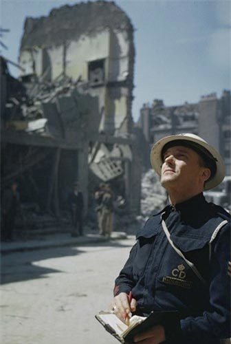 Bộ ảnh màu hiếm thấy về Thế chiến thứ II