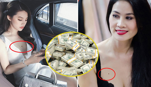 Phụ nữ có nốt ruồi ở vị trí này được thần Tài "đánh dấu", cứ cười tươi là tiền tài đổ chật túi