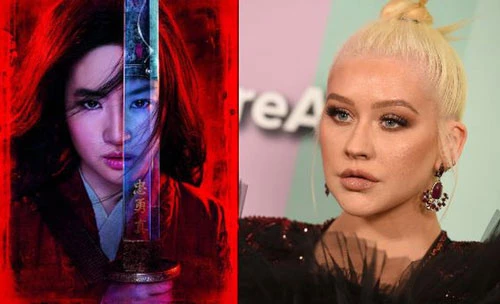 nữ ca sĩ Christina Aguilera ra mắt ca khúc Loyal Brave True dành riêng cho “Hoa Mộc Lan”.