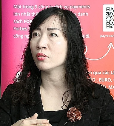 Bà Nguyễn Thị Minh Thúy- Giám đốc Trung tâm Ứng dụng công nghệ thông tin xúc tiến thương mại - (Cục Xúc tiến thương mại - XTTM) - Bộ Công Thương.