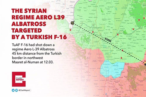 F-16 Thổ bắn hạ L-39 Syria từ khoảng cách xa kỷ lục?