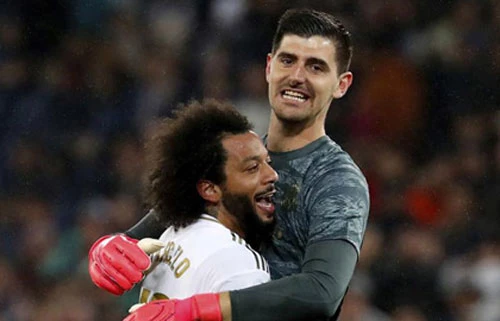 Courtois và Marcelo sẽ vắng mặt khi Real Madrid hành quân tới sân Etihad.