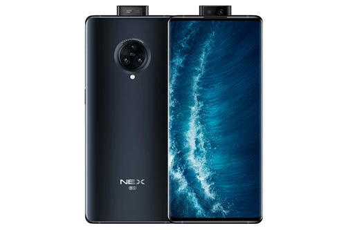 Vivo NEX 3S 5G có khung viền bằng nhôm, 2 bề mặt phủ kính cường lực. Máy có kích thước 167,4x76,1x9,4 mm, cân nặng 219,5 g. 