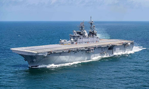 Hải quân Mỹ tiếp nhận tàu đổ bộ hiện đại