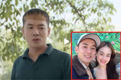 Nhan sắc xinh đẹp của bà xã diễn viên đóng vai Cân trong phim 'Cô gái nhà người ta'