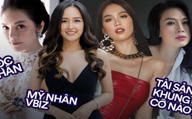 So k&#xE8; kh&#x1ED1;i t&#xE0;i s&#x1EA3;n kh&#x1EE7;ng c&#x1EE7;a d&#xE0;n m&#x1EF9; nh&#xE2;n &#x111;&#x1ED9;c th&#xE2;n Vbiz: Ng&#x1ECD;c Trinh c&#xF3; bi&#x1EC7;t th&#x1EF1; si&#xEA;u to, M&#x1EF9; T&#xE2;m, Mai Ph&#x1B0;&#x1A1;ng Thu&#xFD; c&#x169;ng kh&#xF4;ng ph&#x1EA3;i d&#x1EA1;ng v&#x1EEB;a