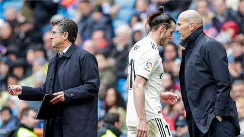 Zidane đã xoay tua dùng Bale nhưng không có được kết quả như mong muốn
