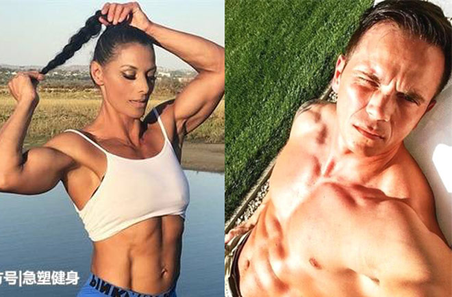 Cặp đôi “quái kiệt” thể hình U50: Bụng “8 múi” cơ bắp nổi cuồn cuộn