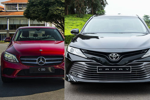 Chênh nhau 164 triệu đồng, chọn mua Mercedes-Benz C180 hay Toyota Camry 2.5Q?
