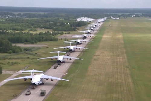"Ngựa thồ" IL-76 lập cầu hàng không chuyển vũ khí tới Syria khi Thổ Nhĩ Kỳ chặn eo biển