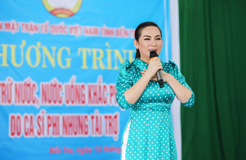 Sau khi hỗ trợ 200 triệu, Phi Nhung gấp rút tung MV kêu gọi ủng hộ miền Tây